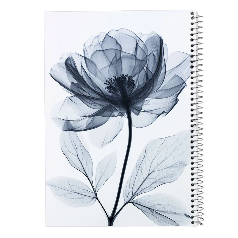 دفتر مشق 100 برگ مدوپد مدل گل کد DF13941