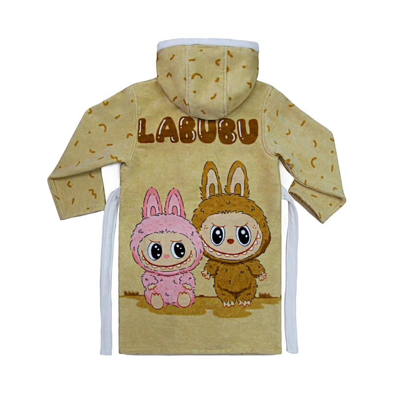 حوله پالتویی کودک پودایران مدل لبوبو سایز 100 سانتی‌متر