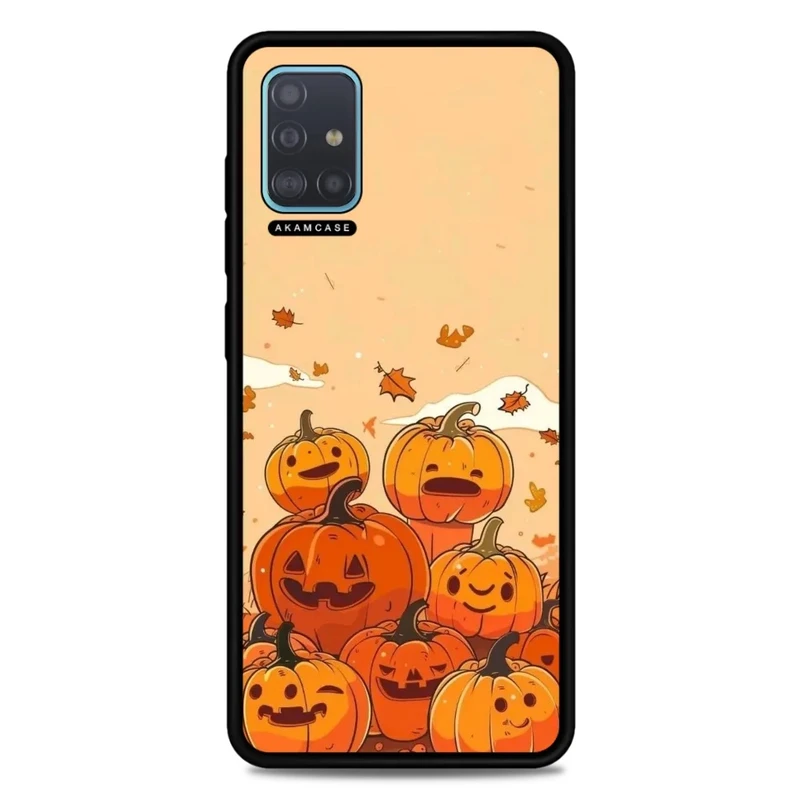 کاور آکام مدل AMC-WSGA51-PUMPKIN-4 مناسب برای گوشی موبایل سامسونگ Galaxy A51