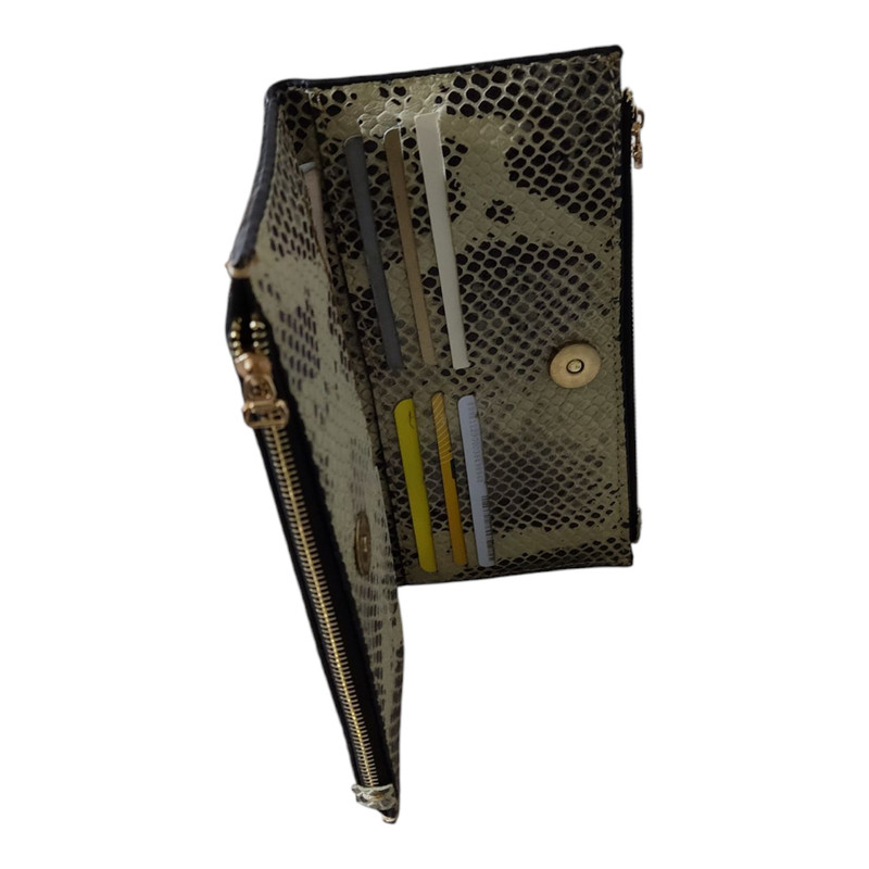 کیف پول زنانه چرم قائم مدل D103