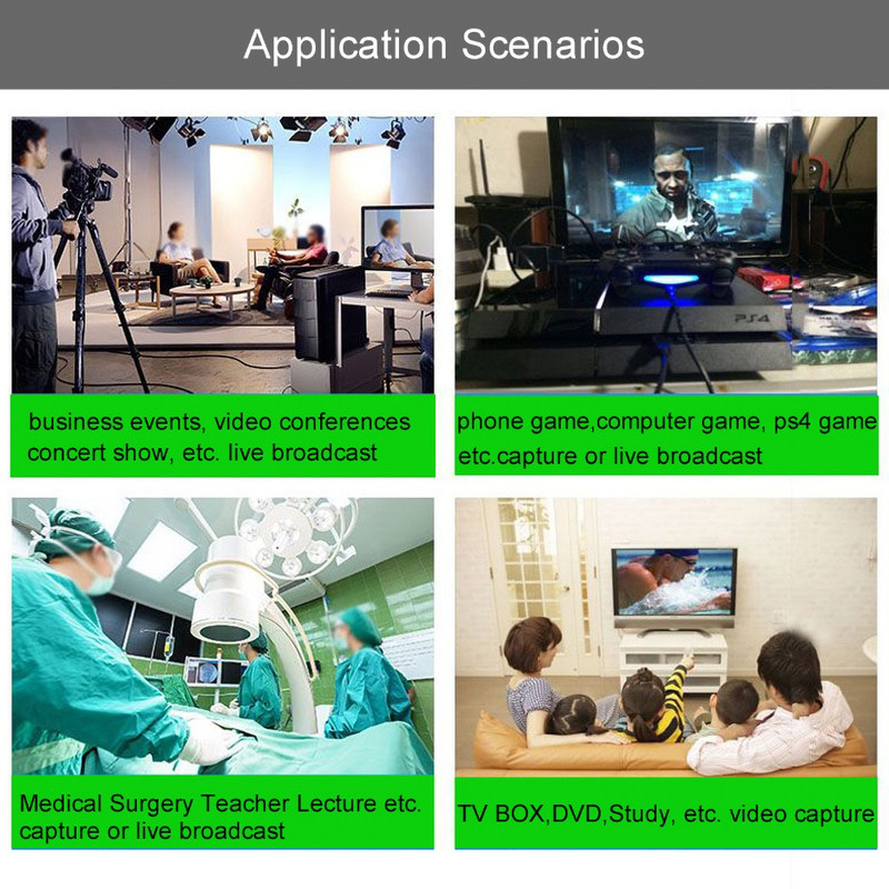 کارت کپچر مدل 4K HDMI USB 3.0 60fps