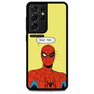 AKAM AMC-WSGS21U-SPIDER MAN10 Cover For Samsung Galaxy S21 Ultra