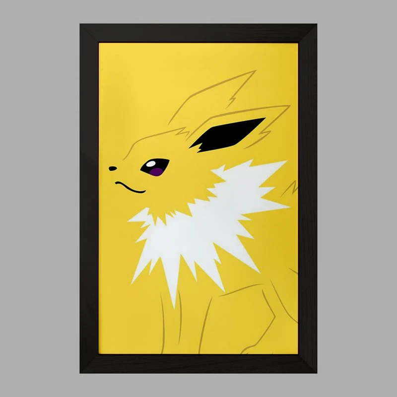 تابلو خندالو مدل تندرز انیمه پوکمون  کد 17341