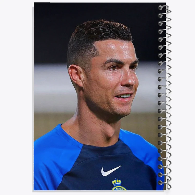 دفتر نقاشی 50 برگ خندالو طرح کریستیانو رونالدو کد 36427