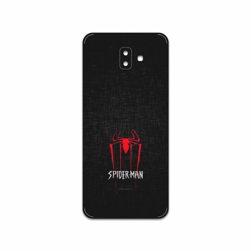 برچسب پوششی ماهوت مدل Spider-Man مناسب برای گوشی موبایل سامسونگ Galaxy J6 Plus