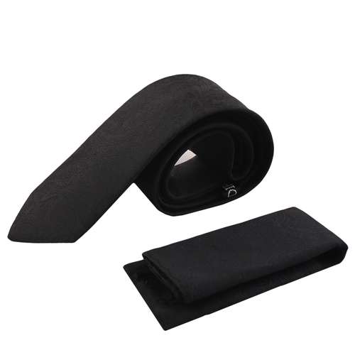 ست کراوات و دستمال جیب مردانه مدل PJ-109456