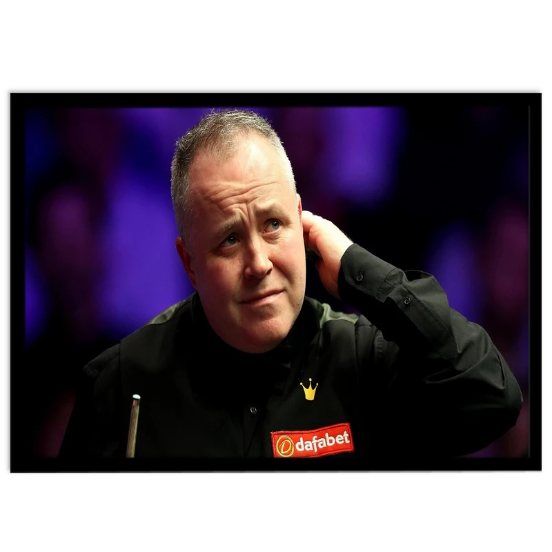 تابلو نوری بکلیت طرح بازیکن اسنوکر و بیلیارد جان هیگینز مدل B-14232