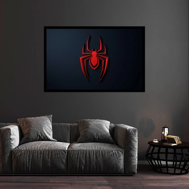 تابلو بکلیت طرح مرد عنکبوتی مدل B-bu1408