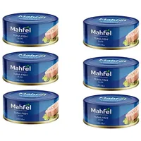 کنسرو ماهی هوور در روغن محفل - 180 گرم بسته 6 عددی