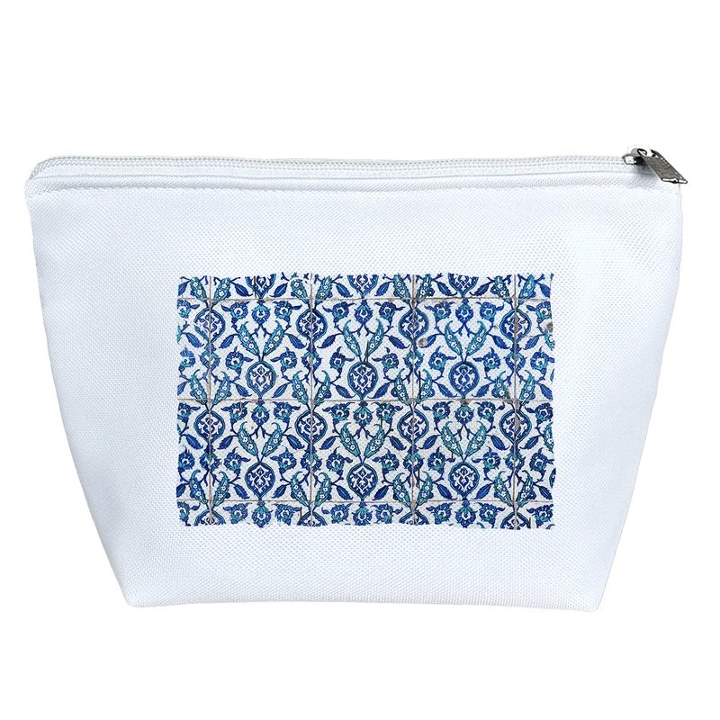 کیف لوازم آرایش دخترانه خندالو مدل کاشی کد 68