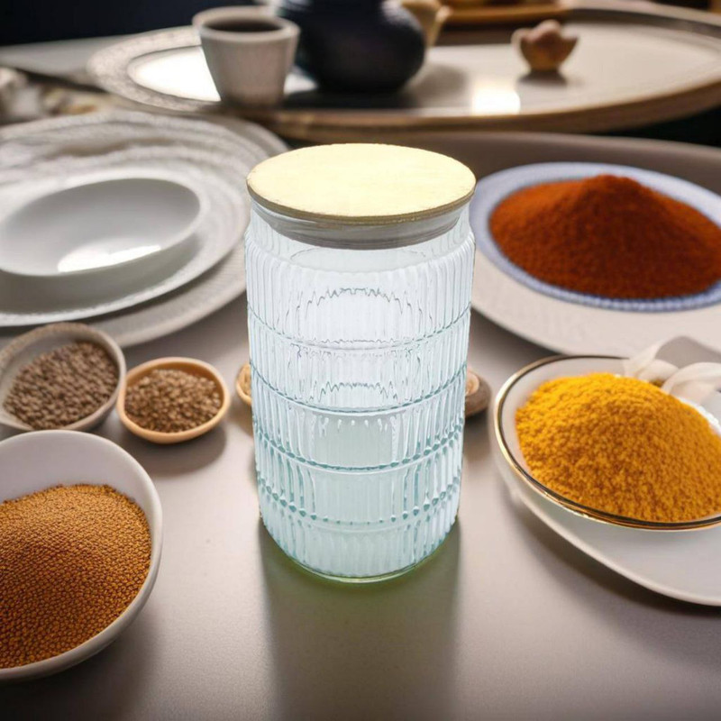 بانکه مدل حبوبات استوانه طرح خط دار
