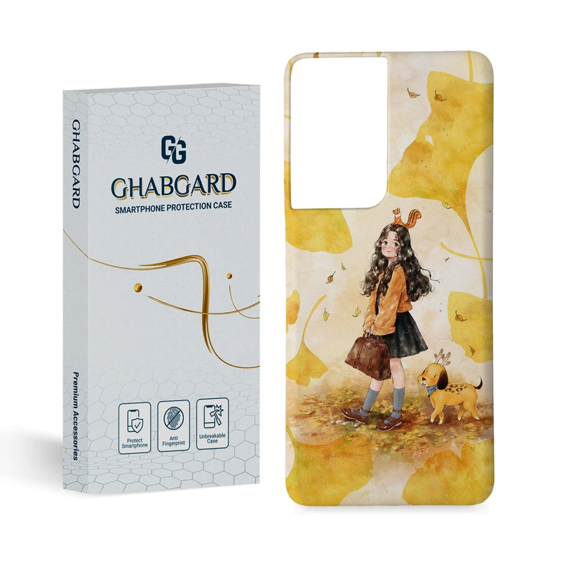 کاور گارد قاب مدل دخترانه مناسب برای گوشی موبایل سامسونگ galaxy s21 ultra