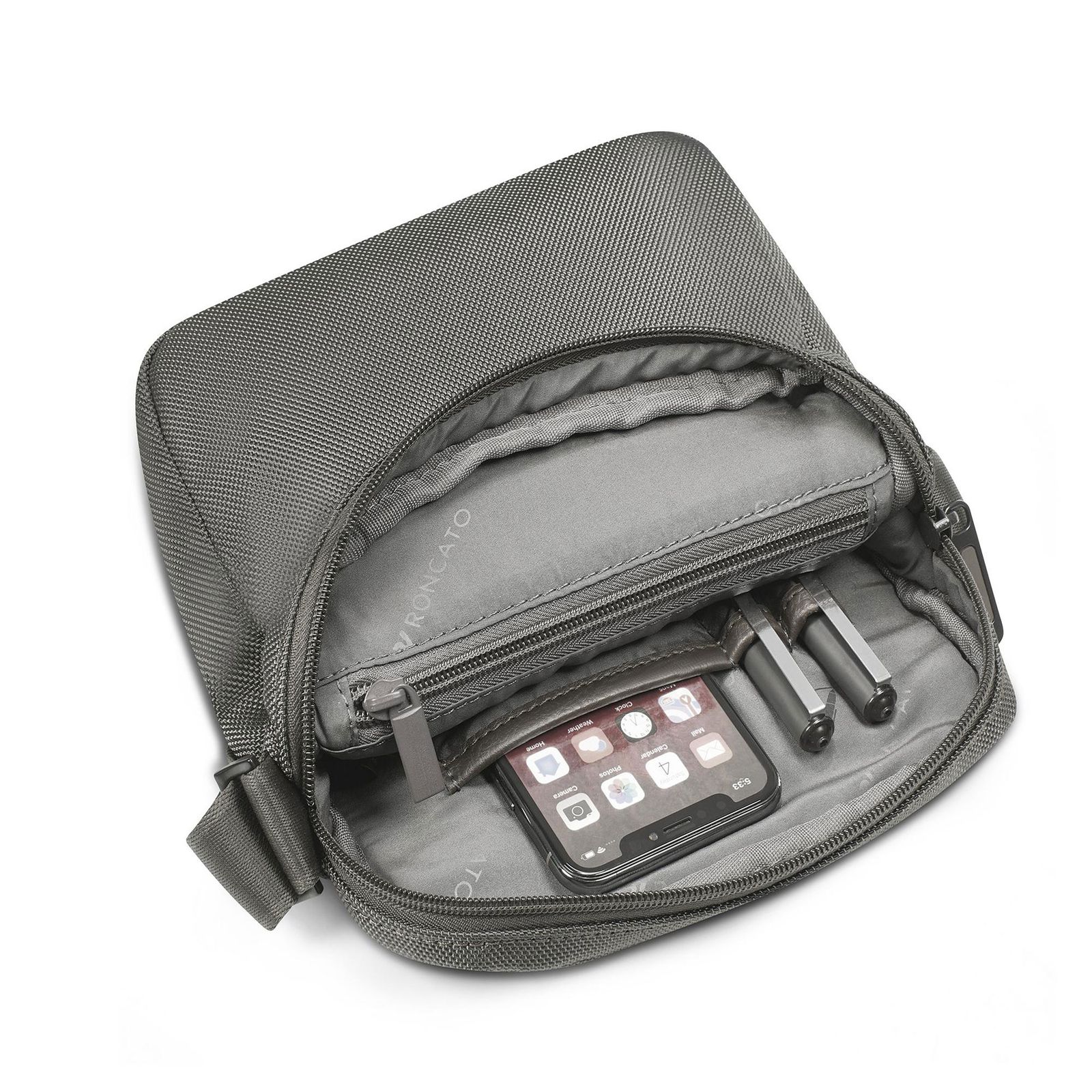 کیف رودوشی مردانه رونکاتو مدل  PANAMA 4.0 SMALL CROSSBODY کد 400892  -  - 13
