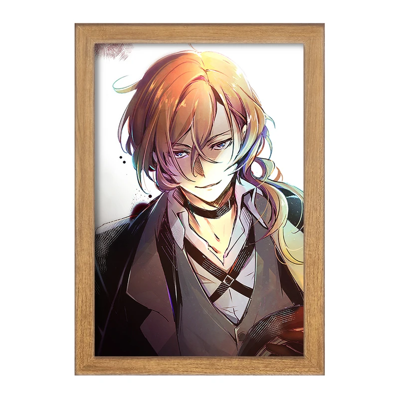 تابلو خندالو مدل چویا سان انیمه سگ های ولگرد بانگو  کد 11760