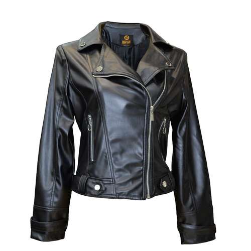 راهنمای خرید کت چرم زنانه نوین چرم، مارال چرم و چرم مشهد و ترک ارزان قیمت - کت چرم زنانه با مانتو، مدل جدید، قهوه ای رنگ