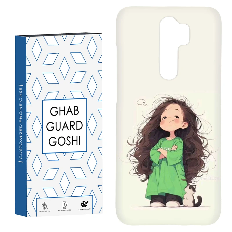کاور قاب گارد گوشی طرح دخترانه کد Dimo-856 مناسب برای گوشی موبایل شیائومی Redmi Note 8 pro