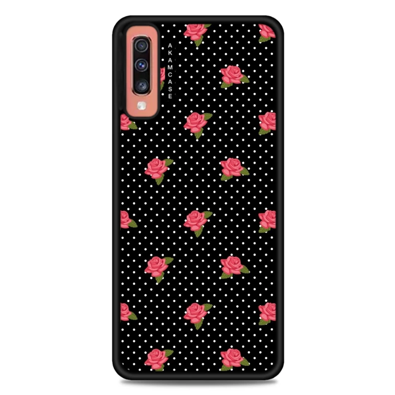کاور آکام مدل AMC-WSGA70-FLOWERS9 مناسب برای گوشی موبایل سامسونگ Galaxy A70