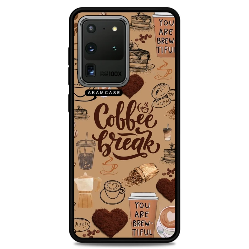 کاور آکام مدل AMC-WSGS20U-COFFEE-18 مناسب برای گوشی موبایل سامسونگ Galaxy S20 Ultra