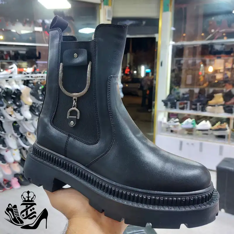 نیم بوت زنانه مدل بغل زیب و کش