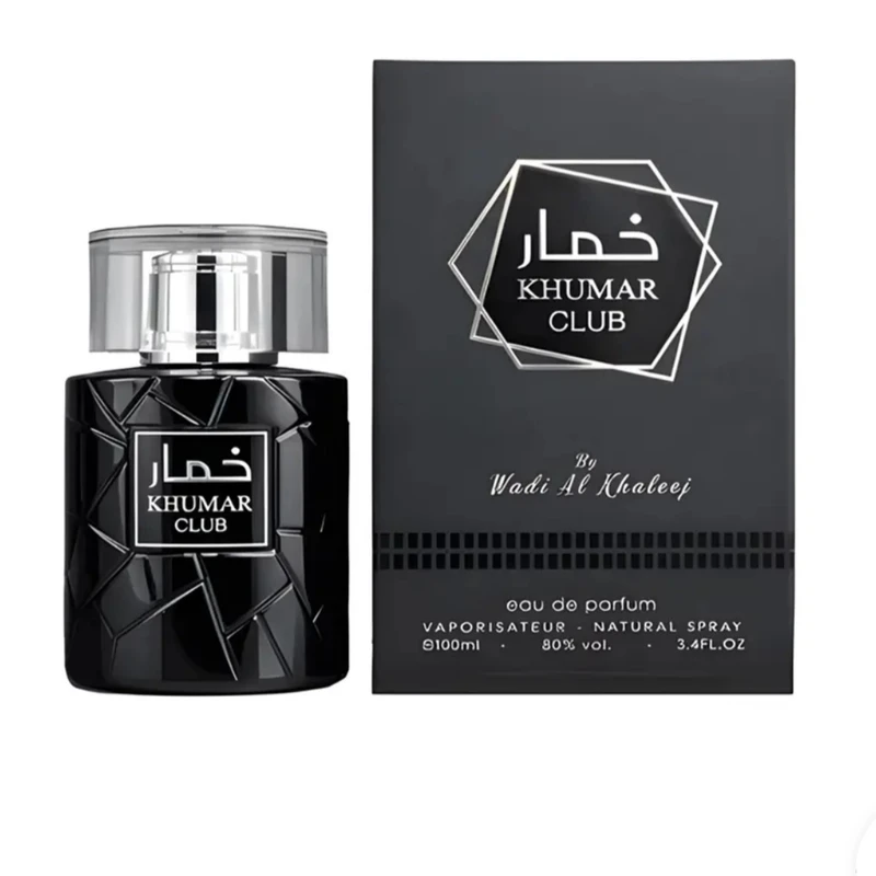 ادوپرفیوم وادی الخلیج مدل خمار کلاب با رایحه تلخ، خنک حجم 100 میلی‌لیتر