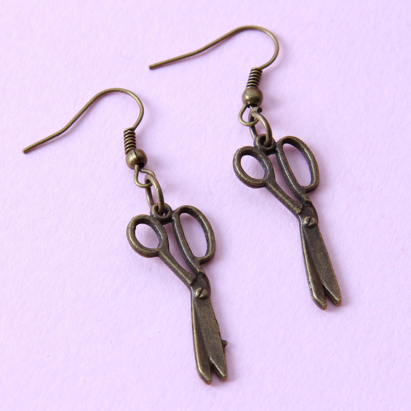 گوشواره دخترانه بازرگانی میلادی کد GZN_036