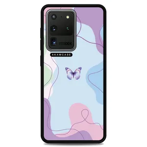 AKAM AMC-WSGS20U-BUTTERFLY-6 Cover For Samsung Galaxy S20 Ultra