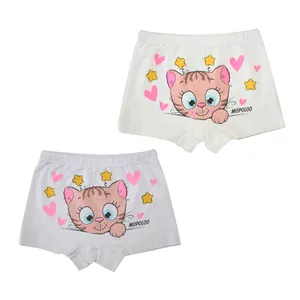  شورت دخترانه موپولو طرح گربه کد 1347 مجموعه 2 عددی