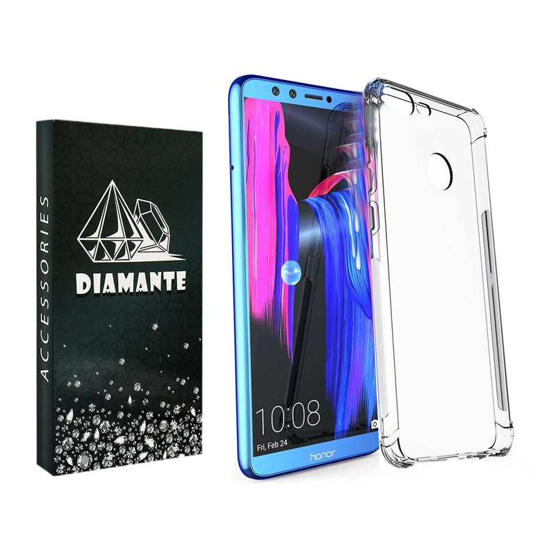 کاور دیامانته مدل Bianco Navy مناسب برای گوشی موبایل آنر 9 Lite