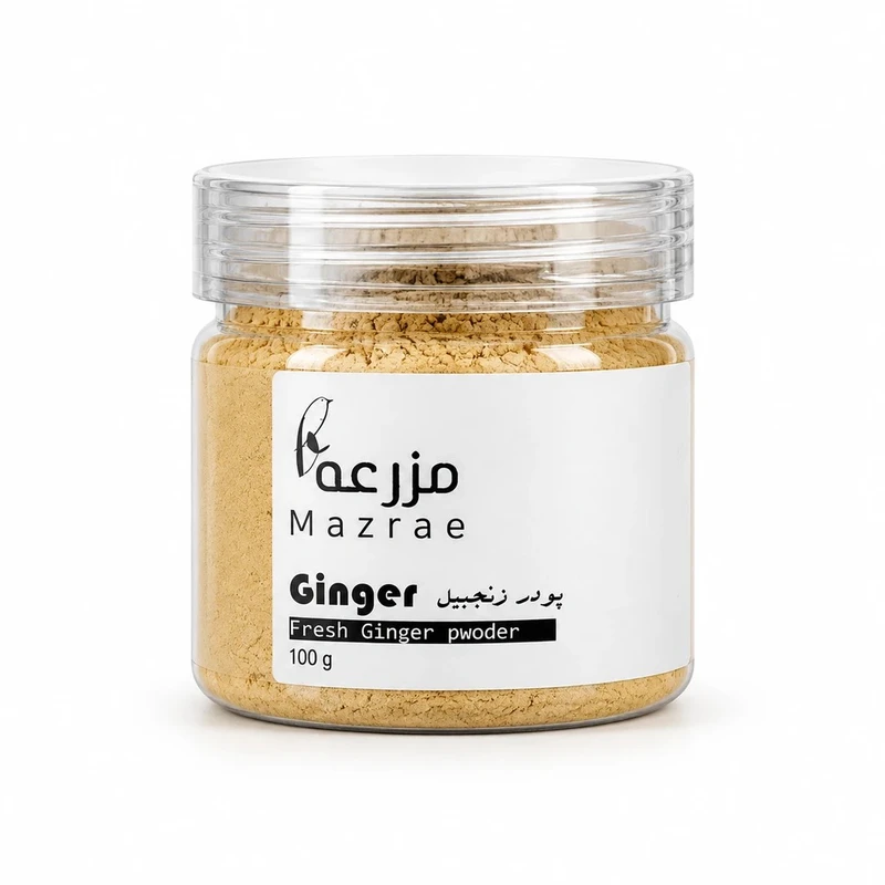 پودر زنجبیل مزرعه 100 گرم