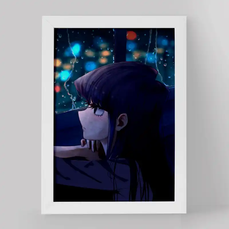 تابلو خندالو مدل انیمه کومی سان کد 16064