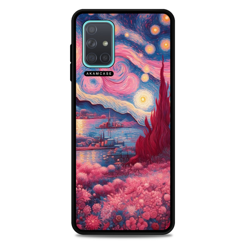کاور آکام مدل AMC-WSGA71-VANGOGH-15 مناسب برای گوشی موبایل سامسونگ Galaxy A71
