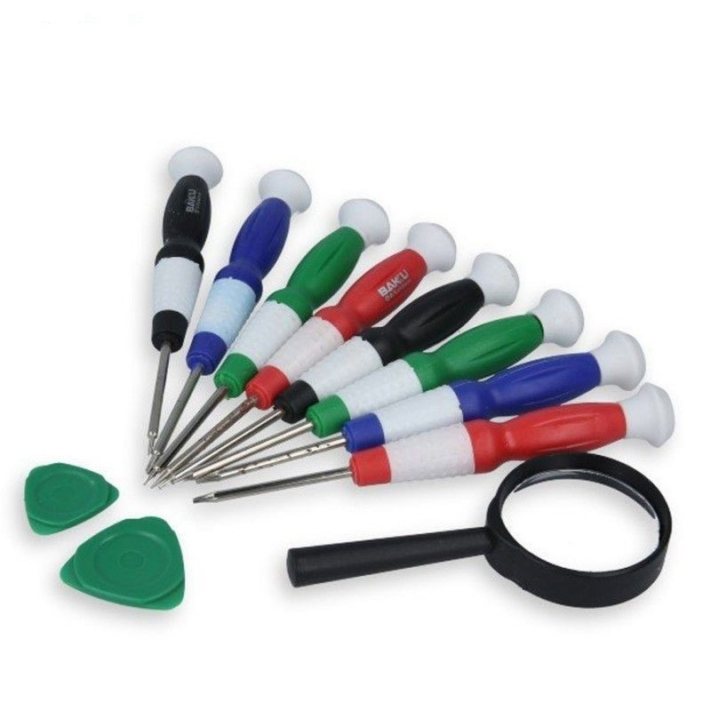 پیچ گوشتی باکو مدل bk86m مجموعه 11 عددی