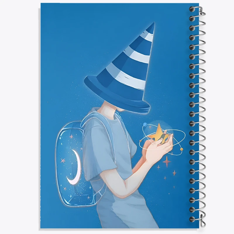 دفتر شطرنجی 50 برگ خندالو طرح دخترانه کد N3104