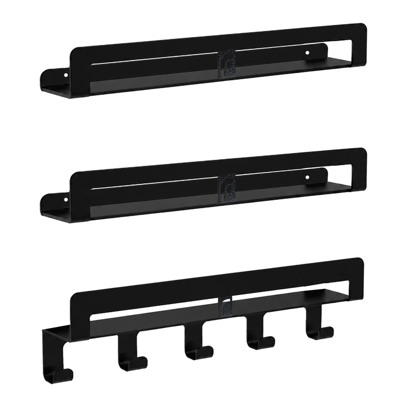 شلف و طبقه حمام مدل فروردین کد T03 بسته 3 عددی