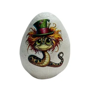 تخم مرغ تزیینی مدل مار 1404 کد 14