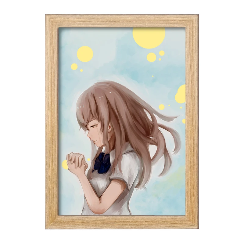 تابلو خندالو مدل شوکو نیشیمیا انیمه سایلنت ویس A Silent Voice  کد 15775