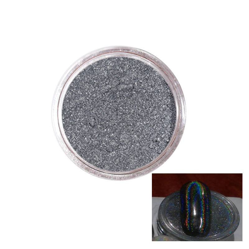 پودر سوپر کروم ناخن مدل هلوگرام