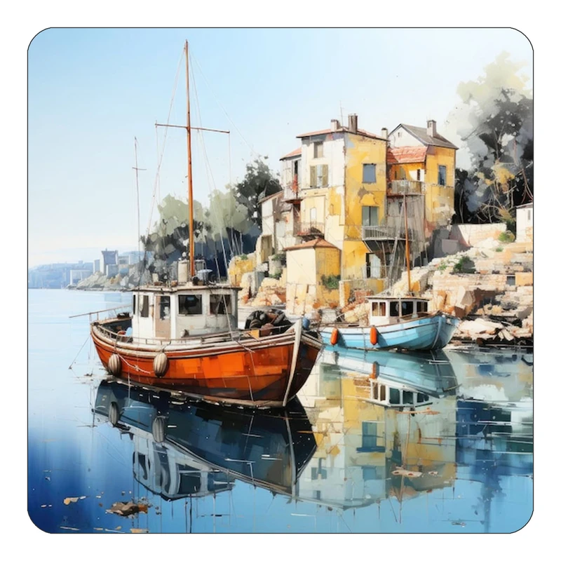 مگنت کاکتی طرح نقاشی رنگ روغن مدل mp69561