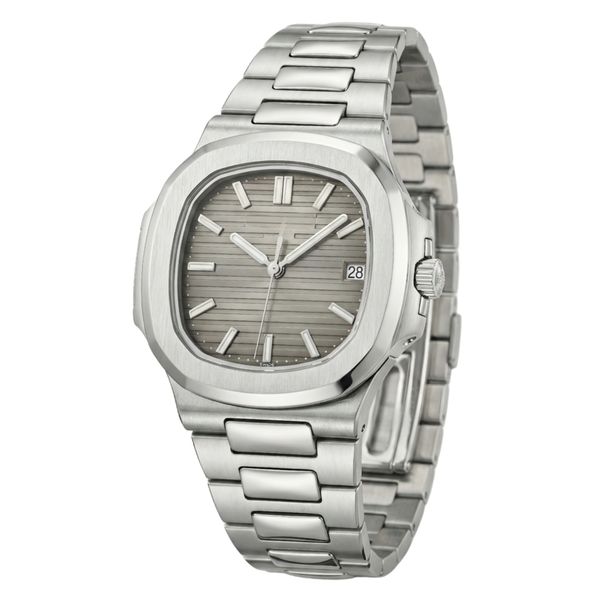 ساعت مچی عقربه‌ای کوارتز مردانه مدل کلاسیک لوکس بند استیل قفل مخفی کد P2