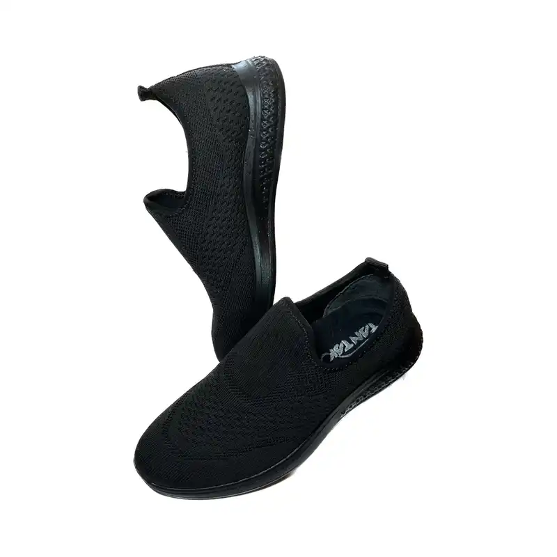 کفش راحتی تن تاک مدل آرشام ساده رنگ مشکی