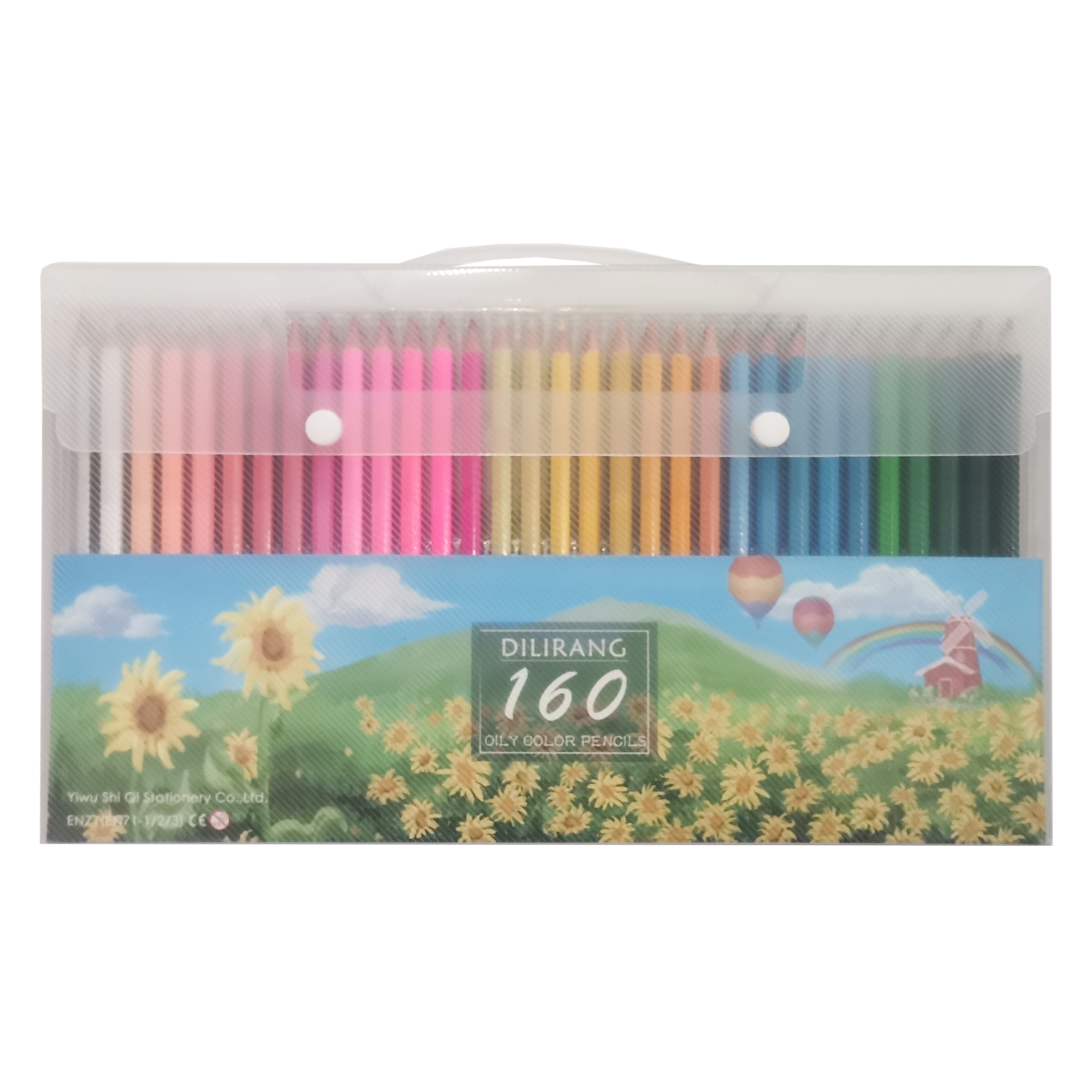 مداد رنگی 160 رنگ دایلی رانگ کد 9654