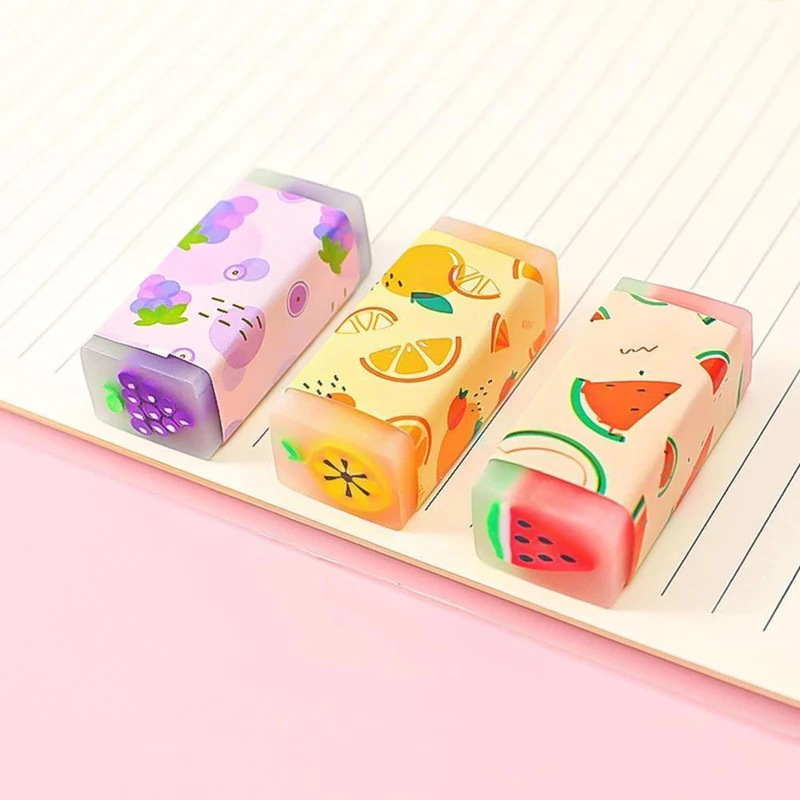 عکس شماره 14 : پاک کن مدل میوه ای مجموعه 3 عددی