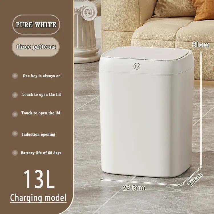 سطل زباله هوشمند مدل استریل کد 13L