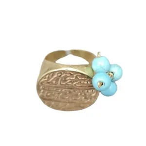 انگشتر زنانه مدل صاحب قرانیه فیروزه