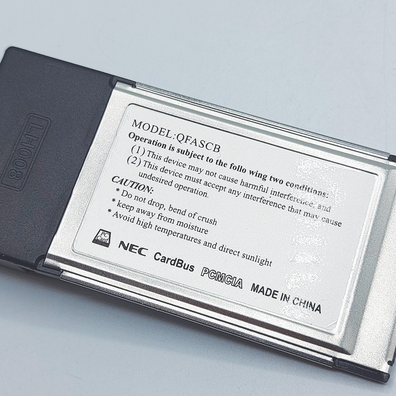 کارت تبدیل PCMCIA Cardbus به USB 2 مدل QFASCB