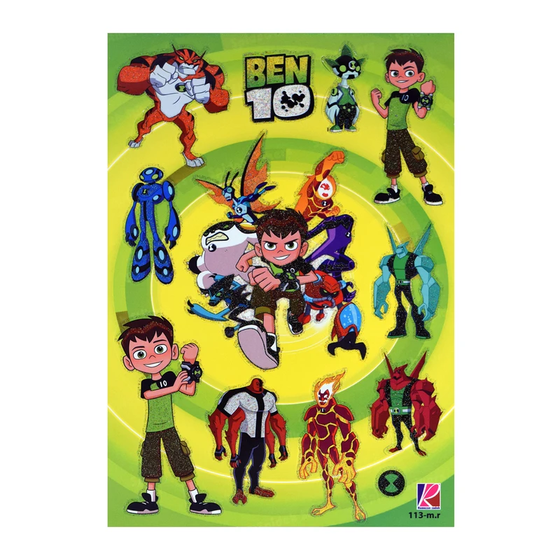 برچسب طرح بن تن کد 113