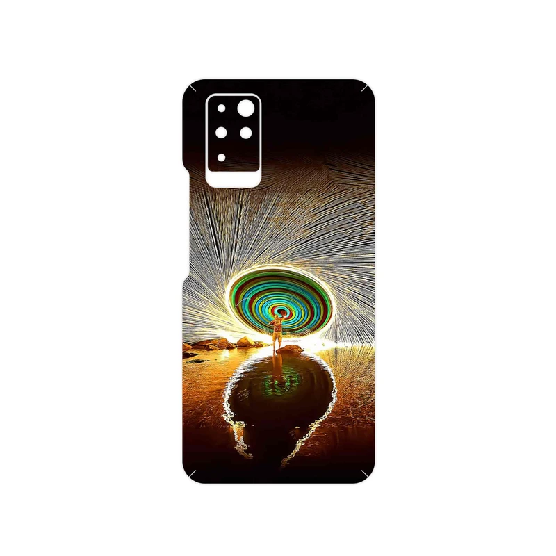 برچسب پوششی ماهوت مدل Night Light Fountain مناسب برای گوشی موبایل اینفینیکس Note 10