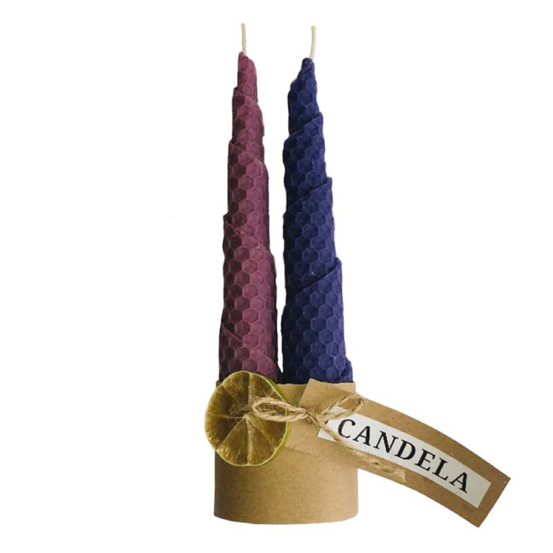 شمع بیزوکس مدل Cndl wax3  مجموعه 2 عددی