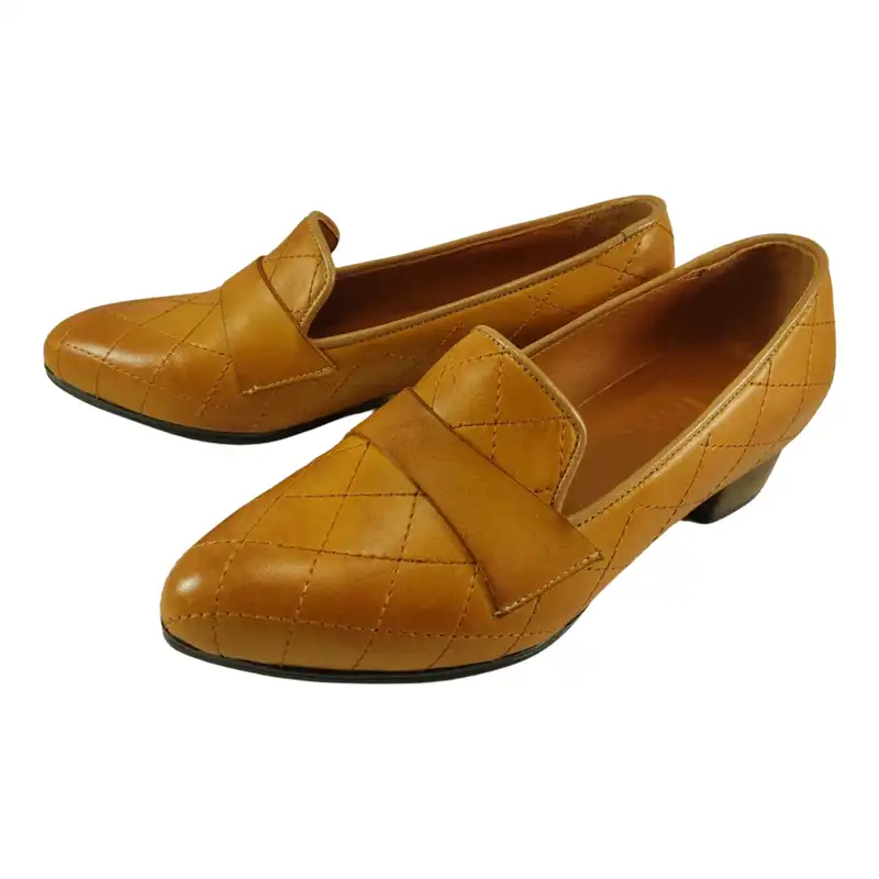 کفش زنانه مدل چرم طبیعی کد 681