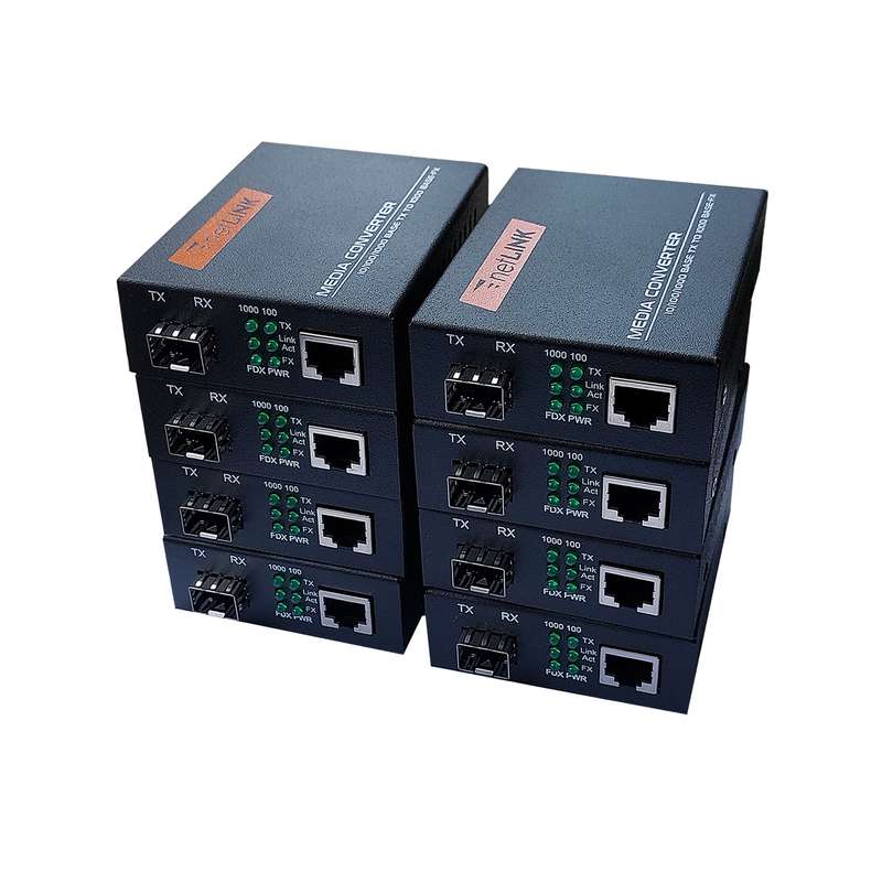 مدیاکانورتر نت لینک مدل HTB-GSFP-01 بسته 8 عددی مدیاکانورتر نت لینک مدل HTB-GSFP-01 بسته 8 عددی